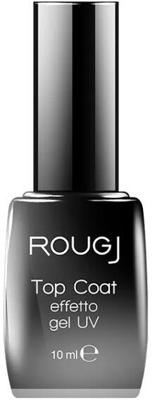 Rougj+ Vernis à Ongles N°37 Top Coat Gel Effet UV 10ml