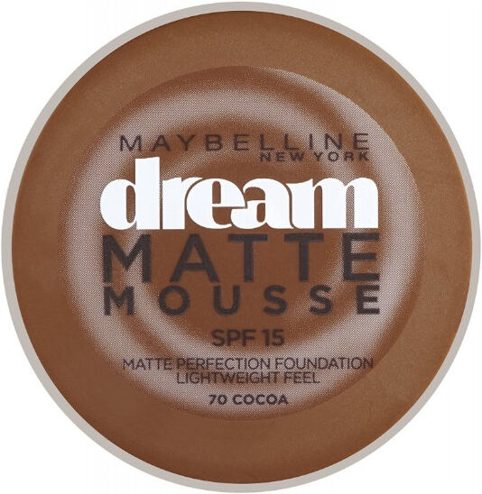 Maybelline New York Maybelline Dream Mat Mousse Fond de Teint 70 Cacao 18ml