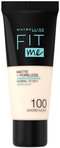 Maybelline New York Maybelline Fit Me Fond de Teint 100 Ivoire Doré 30ml