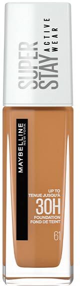 Maybelline New York Superstay 30H Fond de Teint N°61 Bronze Ensoleillé 30ml