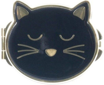 Lysse Coutellerie - Manucure Pédicure Miroir de Poche Chat Noir