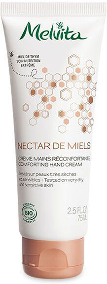 Melvita Nectar de Miels Crème Mains Réconfortante Bio 75ml