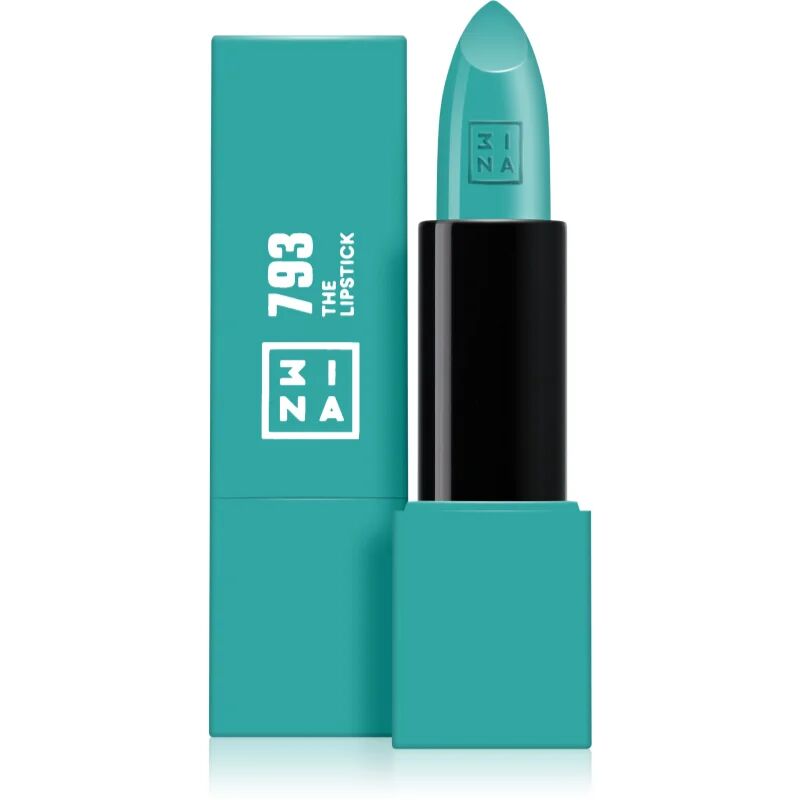 3INA The Lipstick rouge à lèvres teinte 793 Turquoise 4,5 g