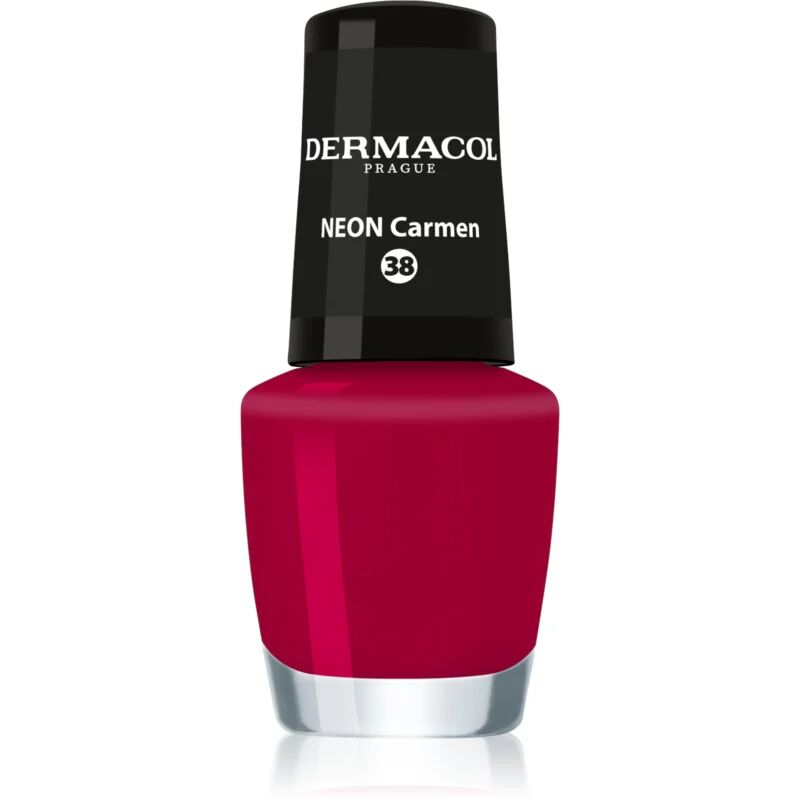 Dermacol Neon vernis à ongles néon teinte 38 Carmen 5 ml