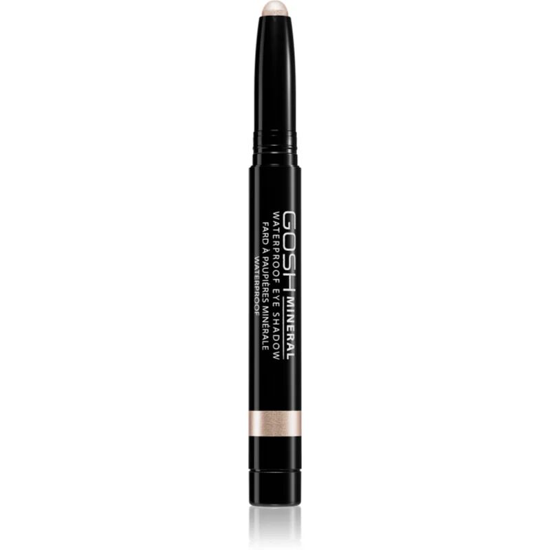 Gosh Mineral Waterproof crayon fard à paupières longue tenue waterproof teinte 011 Vanilla Highlight 1,4 g