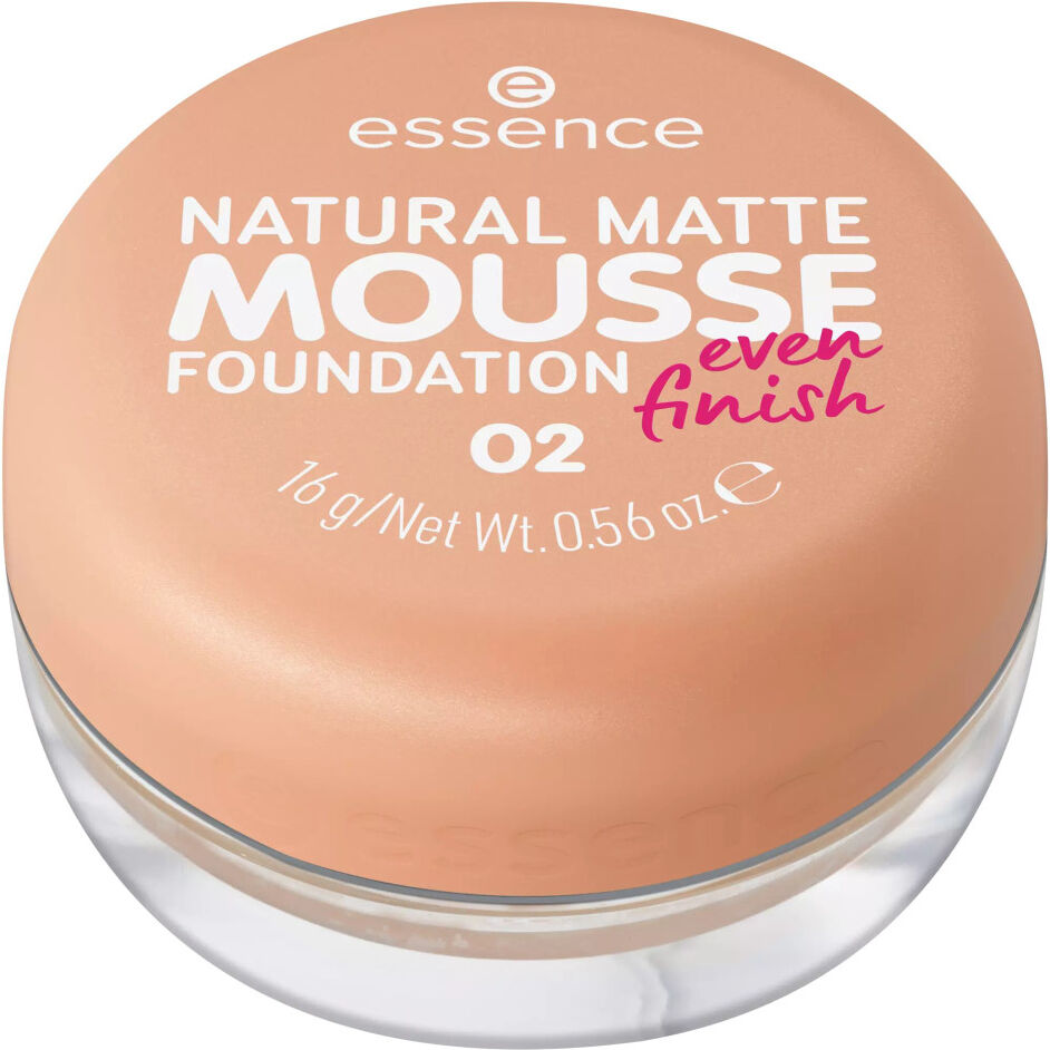 Essence Fond de Teint Mousse Natural Matte Mousse 02