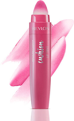 Revlon Maquillage Rouge à Lèvres Kiss Cushion Lip Tint Pink IRL