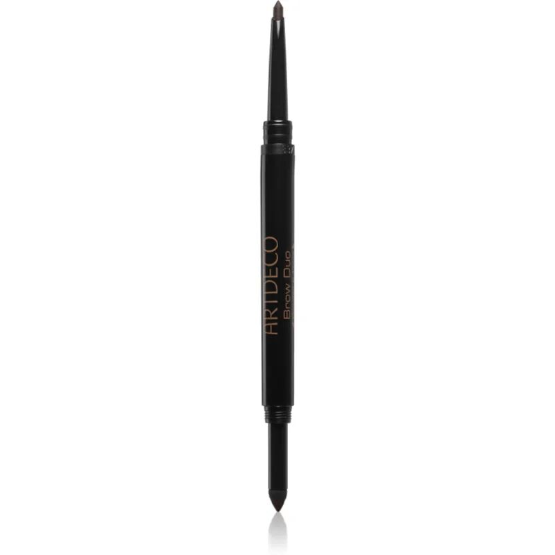 ARTDECO Eye Brow Duo Powder & Liner Eyebrow Pencil and Powder 2 in 1 Shade 283.16 Deep Forest 0.8 g