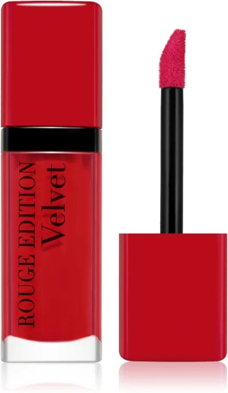 Bourjois Rouge Edition Velvet Liquid Lipstick with Matte Effect Shade 08 Grand Cru 7.7 ml