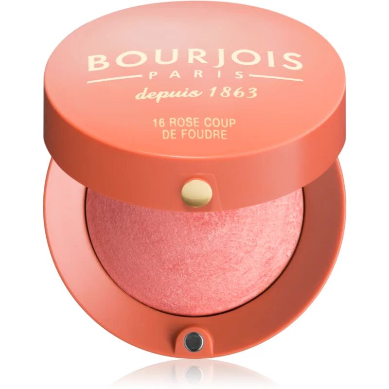Bourjois Little Round Pot Blush Blush Shade 16 Rose Coup de Foudre 2.5 g