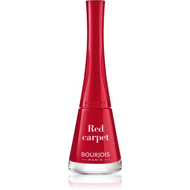 Bourjois 1 Seconde Quick - Drying Nail Polish Shade 010 Red Carpet 9 ml