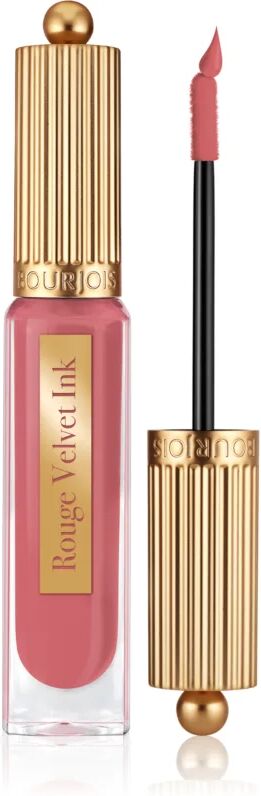 Bourjois Rouge Velvet Ink Liquid Lipstick with Matte Effect Shade 03 Rose Me Tender 3.5 ml