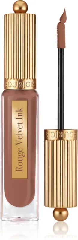 Bourjois Rouge Velvet Ink Liquid Lipstick with Matte Effect Shade 05 Pralinette 3.5 ml