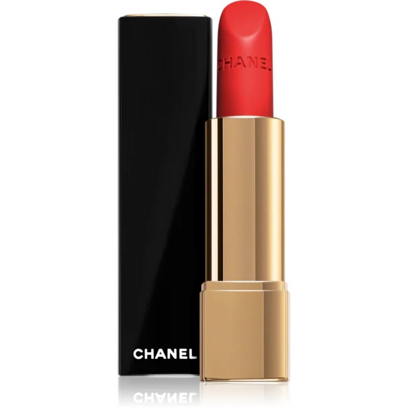 Chanel Rouge Allure Velvet Velvet Lipstick with Matte Effect Shade 57 Rouge Feu 3,5 g
