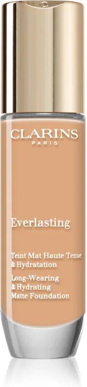 Clarins Everlasting Foundation Long-Lasting Foundation with Matte Effect Shade 107C 30 ml