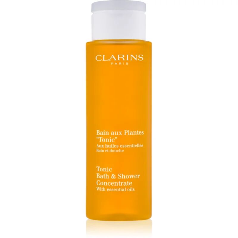 Clarins Tonic Bath & Shower Concentrate Shower And Bath Gel With Essential Oils 200 ml