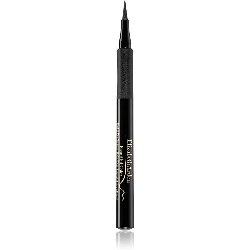 Elisabeth Arden Beautiful Color Bold Defining Felt Tip Liquid Eyeliner Eyeliner Pen 01 Black 1.2 ml