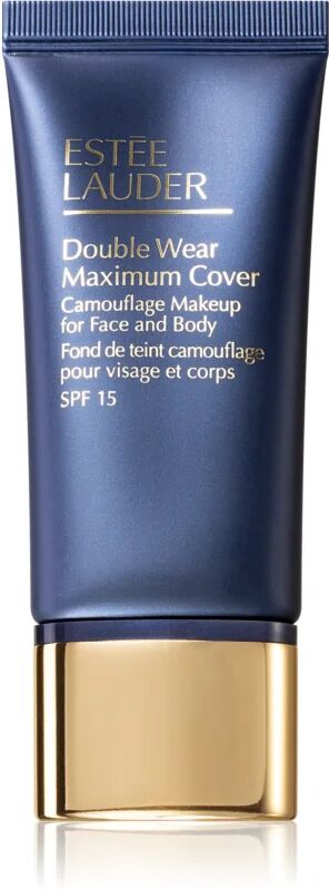 Estée Lauder Double Wear Maximum Cover Camouflage Makeup for Face and Body SPF 15 High Cover Foundation for Face and Body Shade 3W1 Tawny SPF 15 30 ml