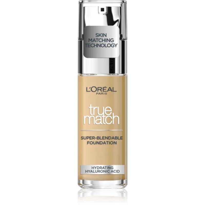 L’Oréal Paris True Match Liquid Foundation Shade 3D/3W Golden Beige 30 ml