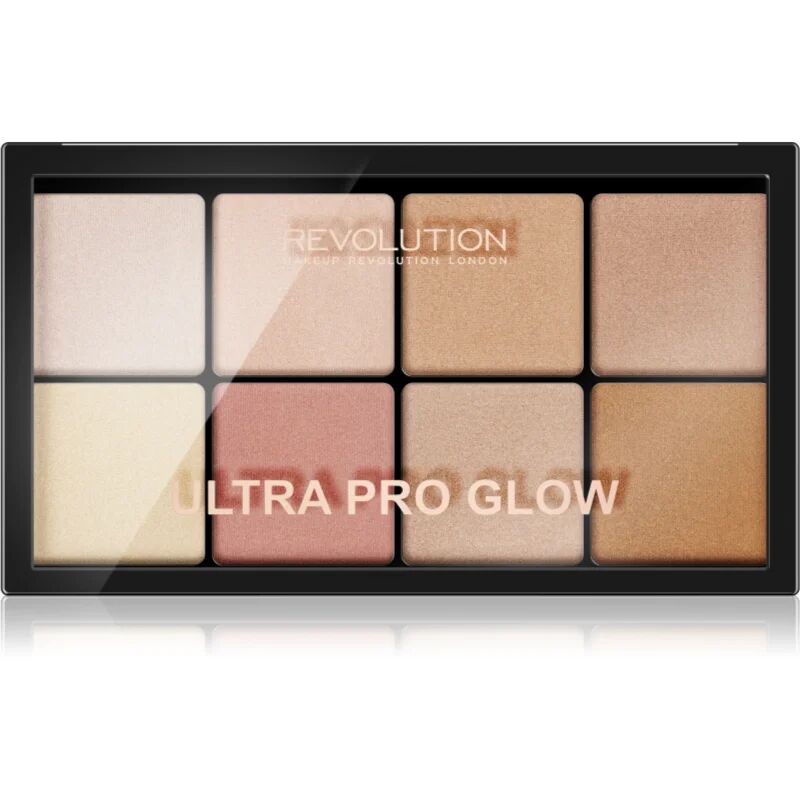 Makeup Revolution Ultra Pro Glow Highlighter Palette 20 g