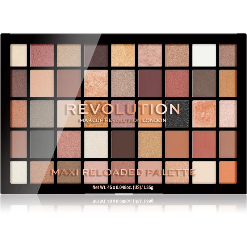 Makeup Revolution Maxi Reloaded Palette Eyeshadow Palette Shade Large It Up 45x1,35 g