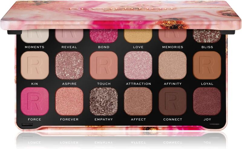 Makeup Revolution Forever Flawless Eyeshadow Palette Shade Affinity 18 x 1.1 g