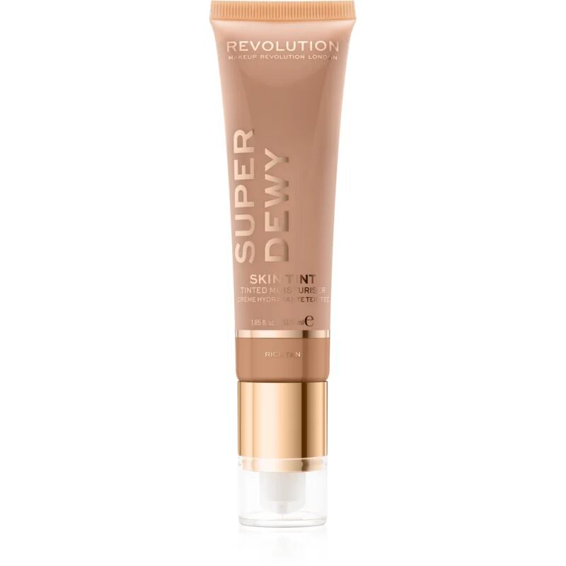 Makeup Revolution Superdewy Multi-Purpose Cream for Sensitive and Dry Skin Rich Tan 50 ml