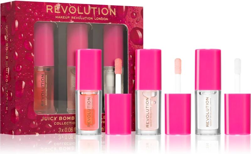 Makeup Revolution Juicy Bomb Gift Set (for Lips)