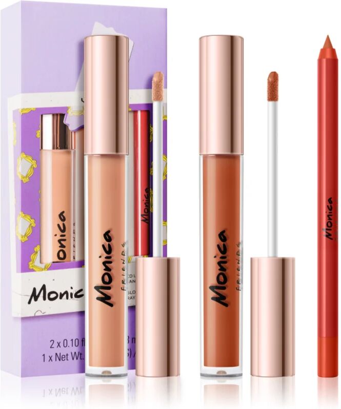 Makeup Revolution X Friends Lip Set Monica Shade