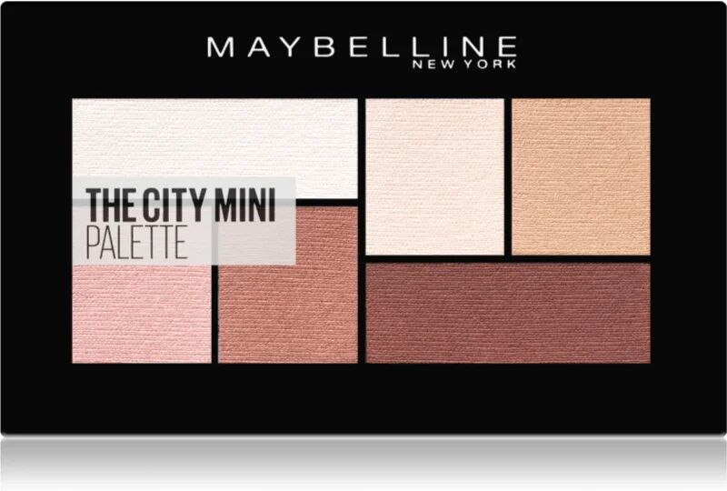 Maybelline The City Mini Palette Eyeshadow Palette Shade 480 Matte About Town 6 g