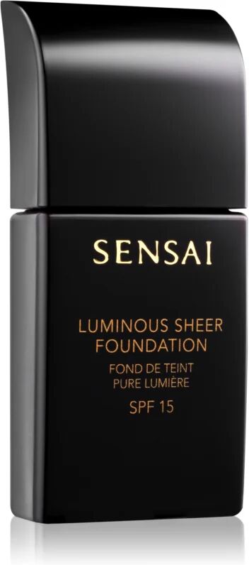 Sensai Luminous Sheer Illuminating Liquid Foundation SPF 15 Shade LS206 Brown Beige 30 ml