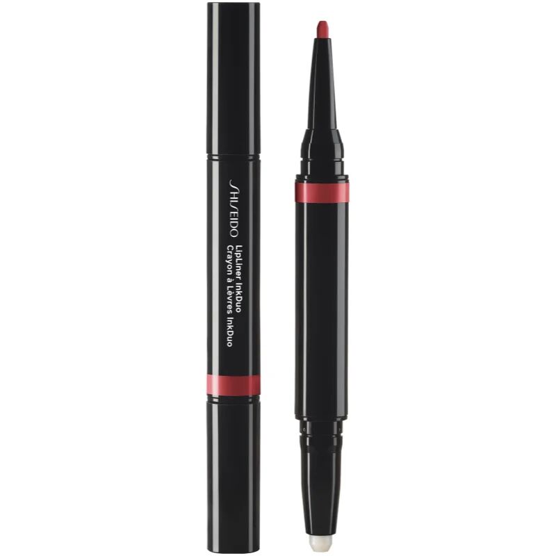 Shiseido LipLiner InkDuo Contouring Lipstick and Lip Liner With Balm Shade 09 Scarlet 1.1 g