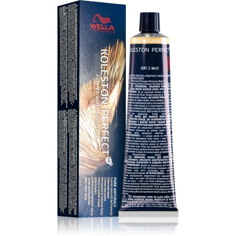 Wella Professionals Koleston Perfect ME+ Pure Naturals Permanent Hair Dye Shade 10/0 60 ml