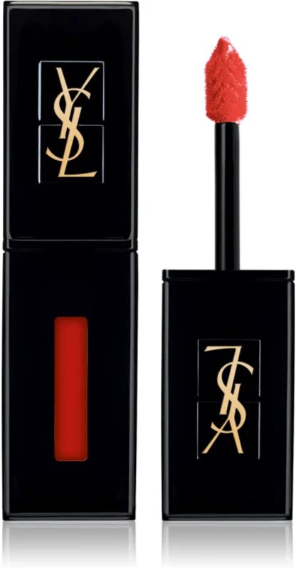 Yves Saint Laurent Vernis À Lèvres Vinyl Cream Creamy Lip Gloss Shade 406 Orange Electro 5.5 ml