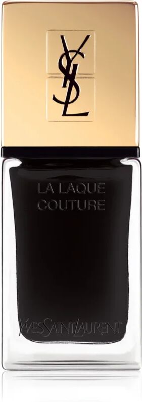 Yves Saint Laurent La Laque Couture Nail Polish Shade 73 Noir Over Noir 10 ml