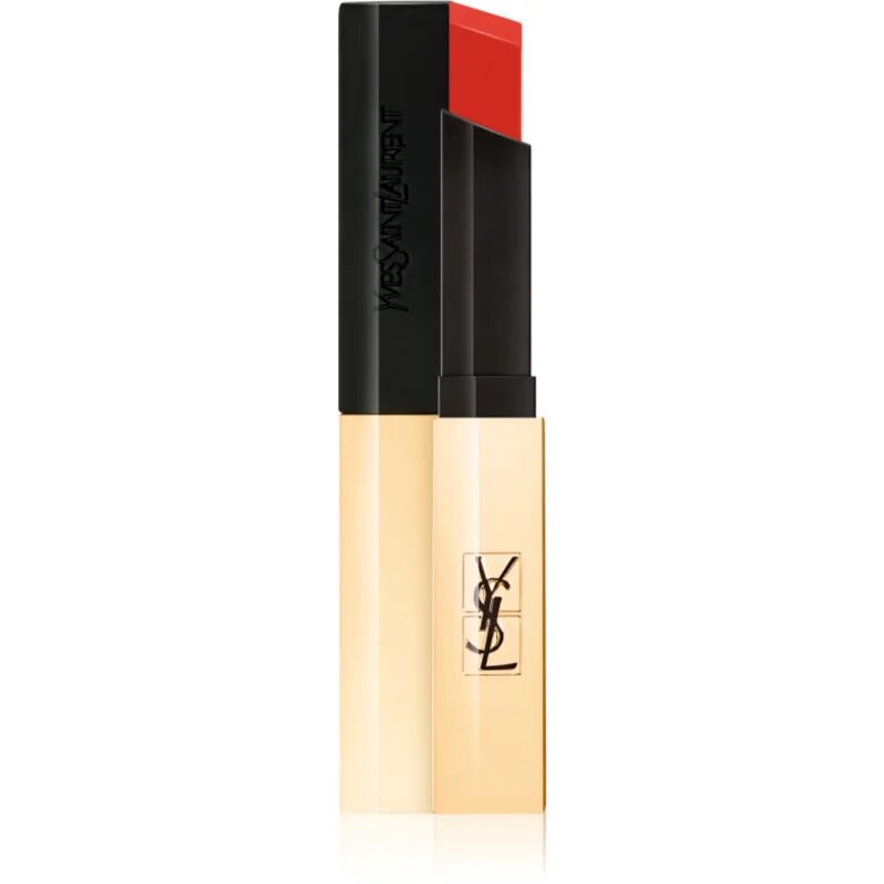 Yves Saint Laurent Rouge Pur Couture The Slim The Slim Lipstick with Leather-Matte Finish Shade 10 Corail Antinomique 2,2 g