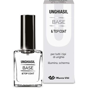 Unghiasil Base e Top Coat Tutti i Tipi di Unghie 10ml