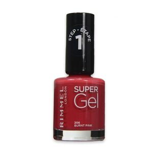 Rimmel London Rimmel Smalto Super Gel Colore 206 Burnt Pink, 12ml