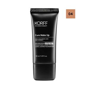 Korff Make Up Korff Cure Make Up - Neverending Ultra Matt Fondotinta Lunga Tenuta N. 04, 30ml