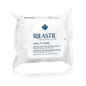 Rilastil Daily Care - Salviette Struccanti Detergenti, 25 Salviettine