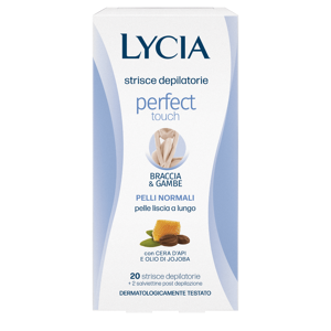 Lycia Perfect Touch Braccia E Gambe 20 Strisce Depilatorie