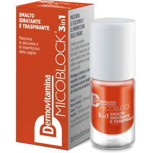 Dermovitamina Micoblock 3 in 1 Smalto Idratante Traspirante 5 ml