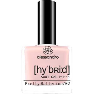 alessandro Hybrid - Soul Gel Polish Vernice a colori Pretty Ballerina, 8 ml Bella ballerina