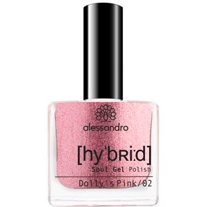 alessandro Hybrid - Soul Gel Polish Vernice a colori Dolly's Pink, 8 ml Rosa di Dolly