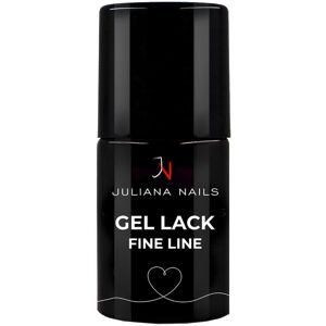 Juliana Nails Gel Lack Fine Line White 6 ml