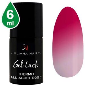 Juliana Nails Gel Lack Thermo Effekt All About Rose, bottiglia 6 ml Tutto su Rose