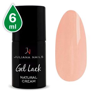 Juliana Nails Gel Lack Nude Crema naturale, bottiglia 6 ml Crema naturale