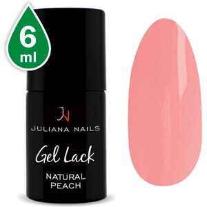 Juliana Nails Gel Lack Nude Pesca naturale, bottiglia 6 ml Pesca naturale