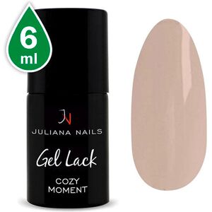 Juliana Nails Gel Lack Nude Cozy Moment, bottiglia 6 ml Momento accogliente