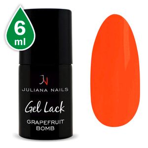 Juliana Nails Gel Lack Neon Bomba Al Pompelmo, Bottiglia 6 Ml Bomba Al Pompelmo